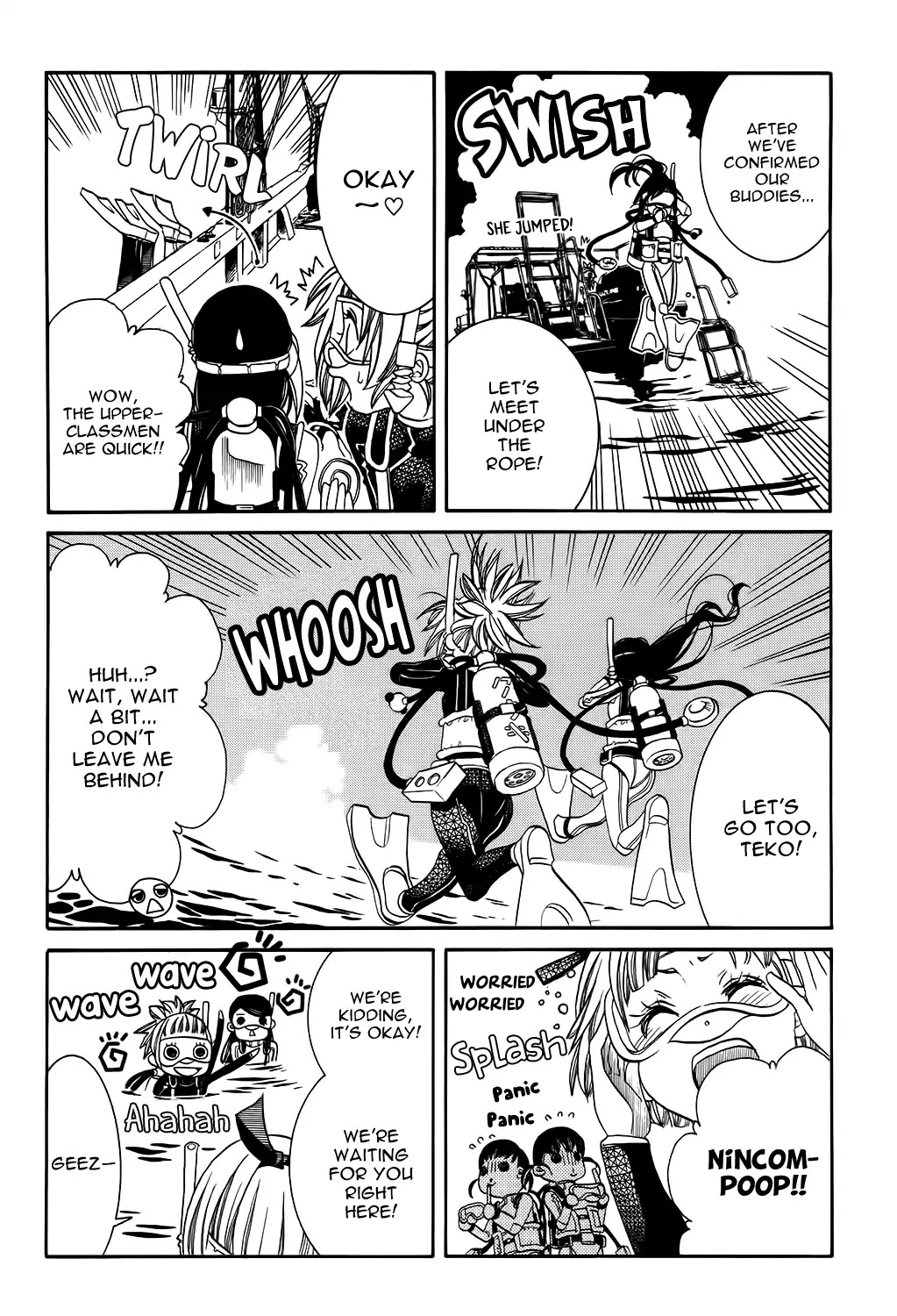 Amanchu Chapter 63 page 14 - Chapter 63: The Guardian Deity And The Goddess