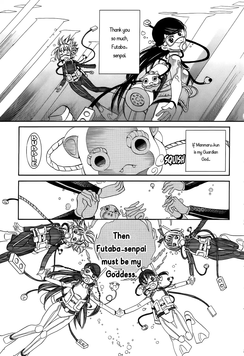 Amanchu Chapter 63 page 27 - Chapter 63: The Guardian Deity And The Goddess