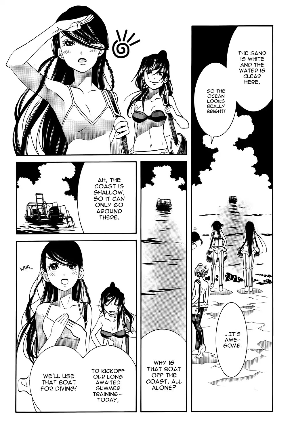 Amanchu Chapter 63 page 4 - Chapter 63: The Guardian Deity And The Goddess