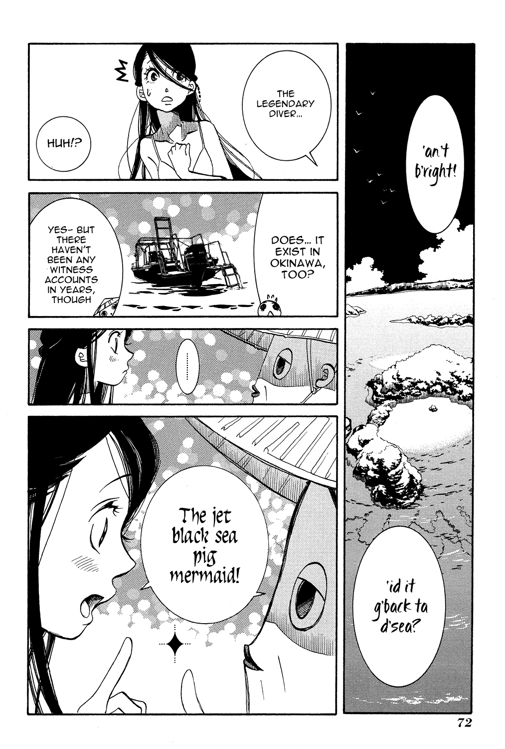 Amanchu Chapter 64 page 11 - Chapter 64: The Palace of the Water Dragon
