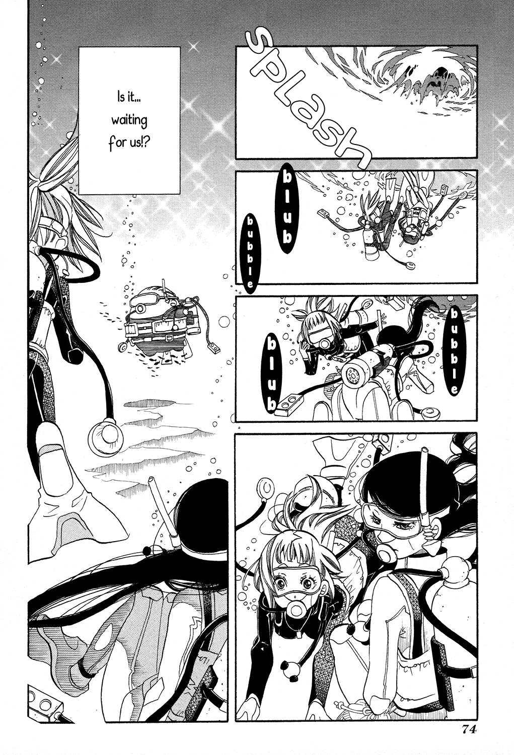 Amanchu Chapter 64 page 13 - Chapter 64: The Palace of the Water Dragon