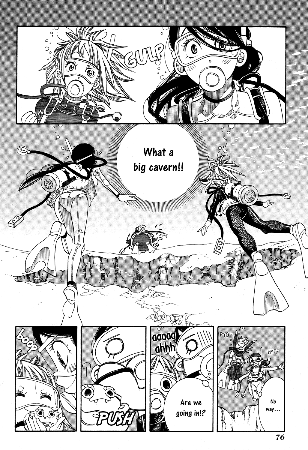 Amanchu Chapter 64 page 15 - Chapter 64: The Palace of the Water Dragon