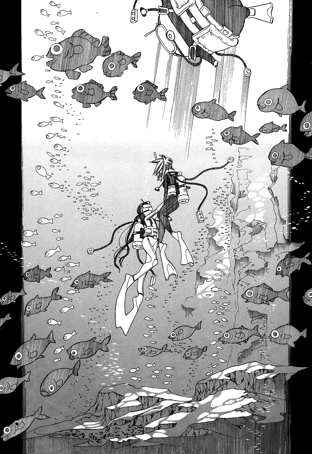 Amanchu Chapter 64 page 23 - Chapter 64: The Palace of the Water Dragon