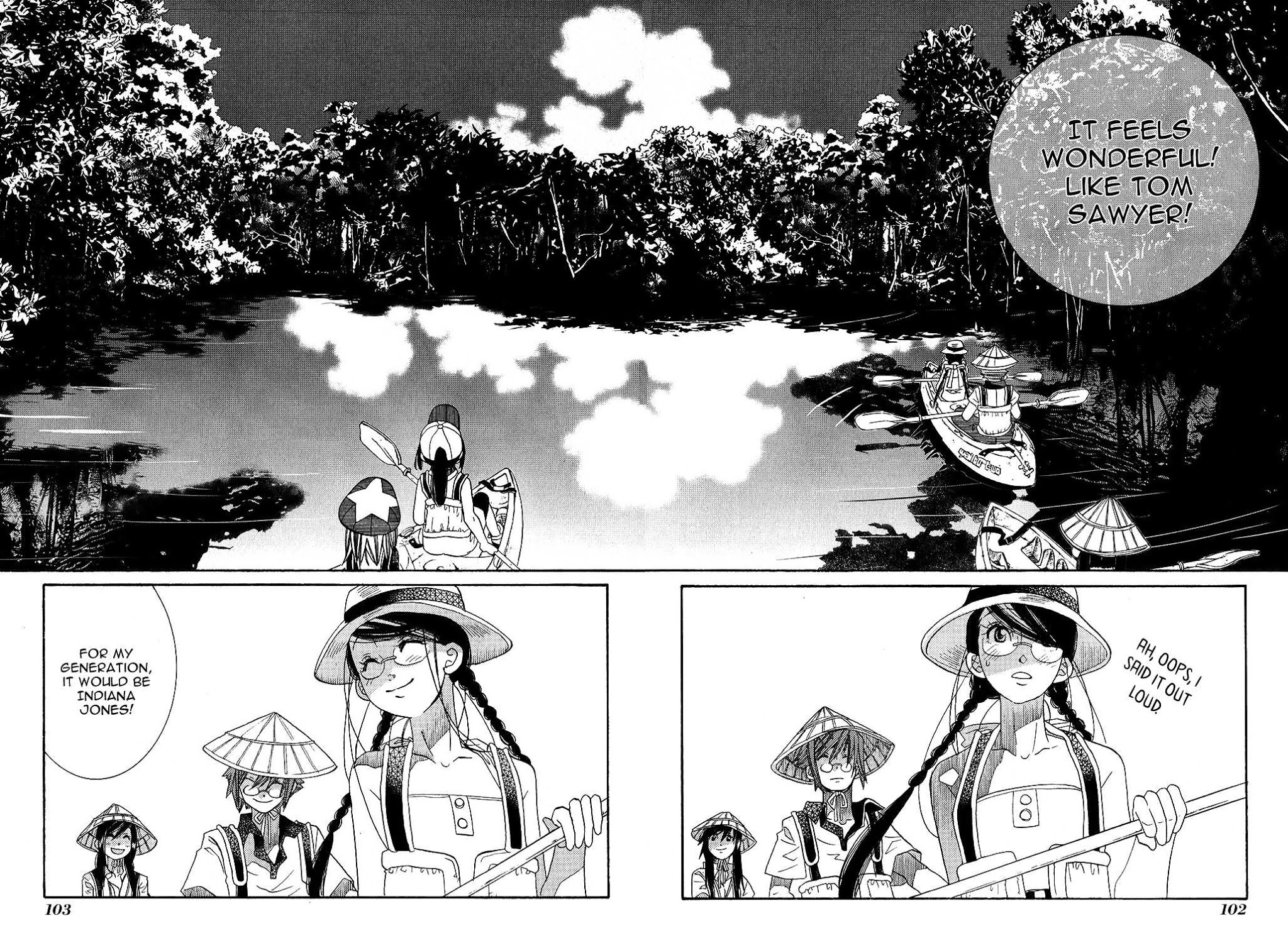 Amanchu Chapter 65 page 13 - Chapter 65: Mangrove Kayak