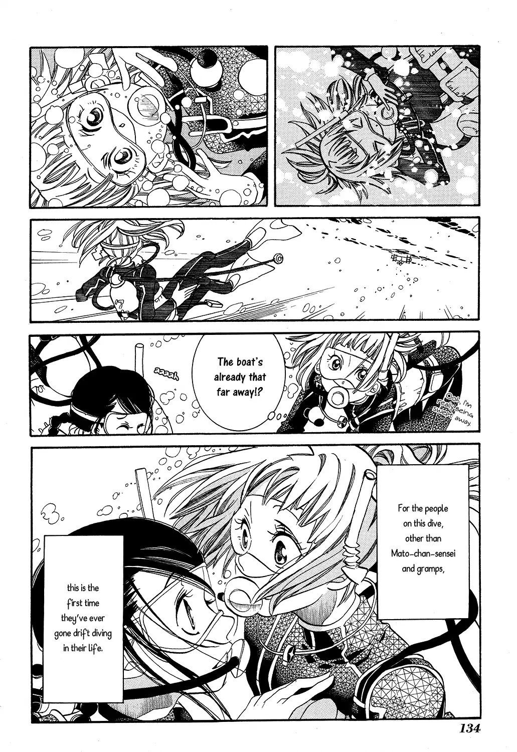 Amanchu Chapter 66 page 11 - Chapter 66: Drift Diving