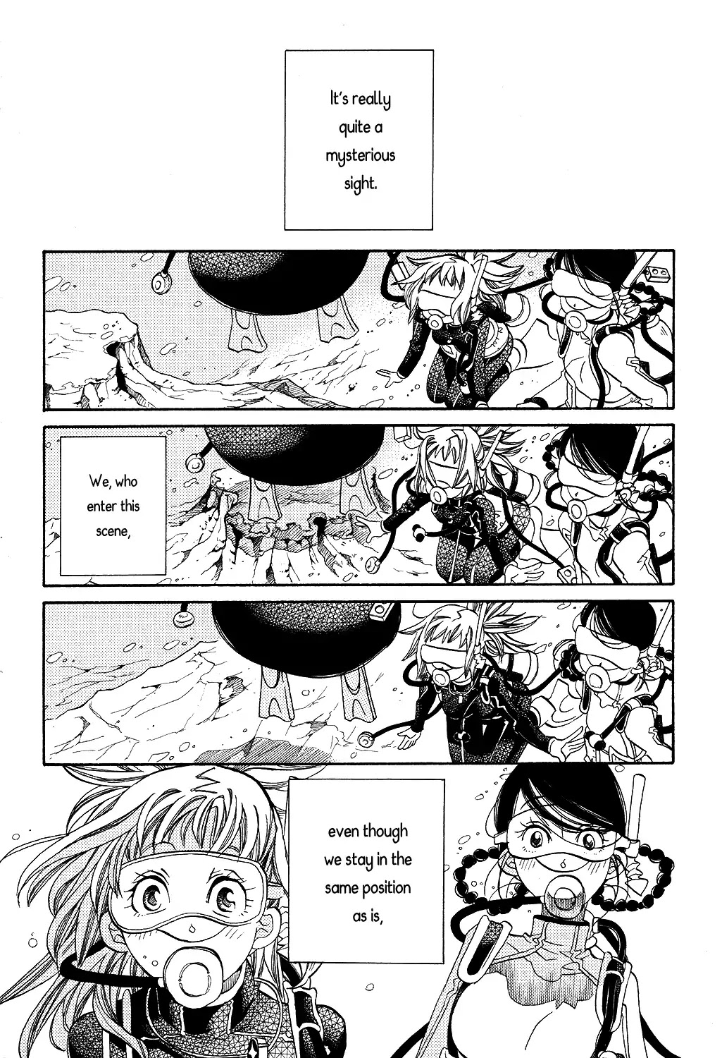 Amanchu Chapter 66 page 13 - Chapter 66: Drift Diving