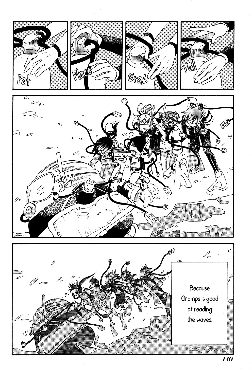 Amanchu Chapter 66 page 16 - Chapter 66: Drift Diving