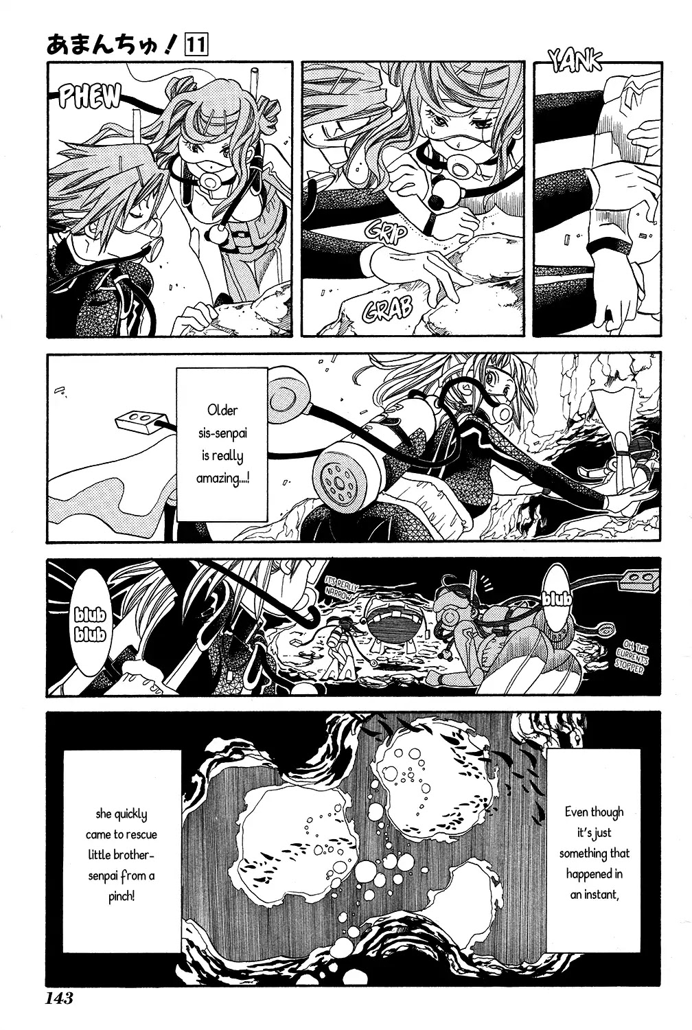 Amanchu Chapter 66 page 19 - Chapter 66: Drift Diving