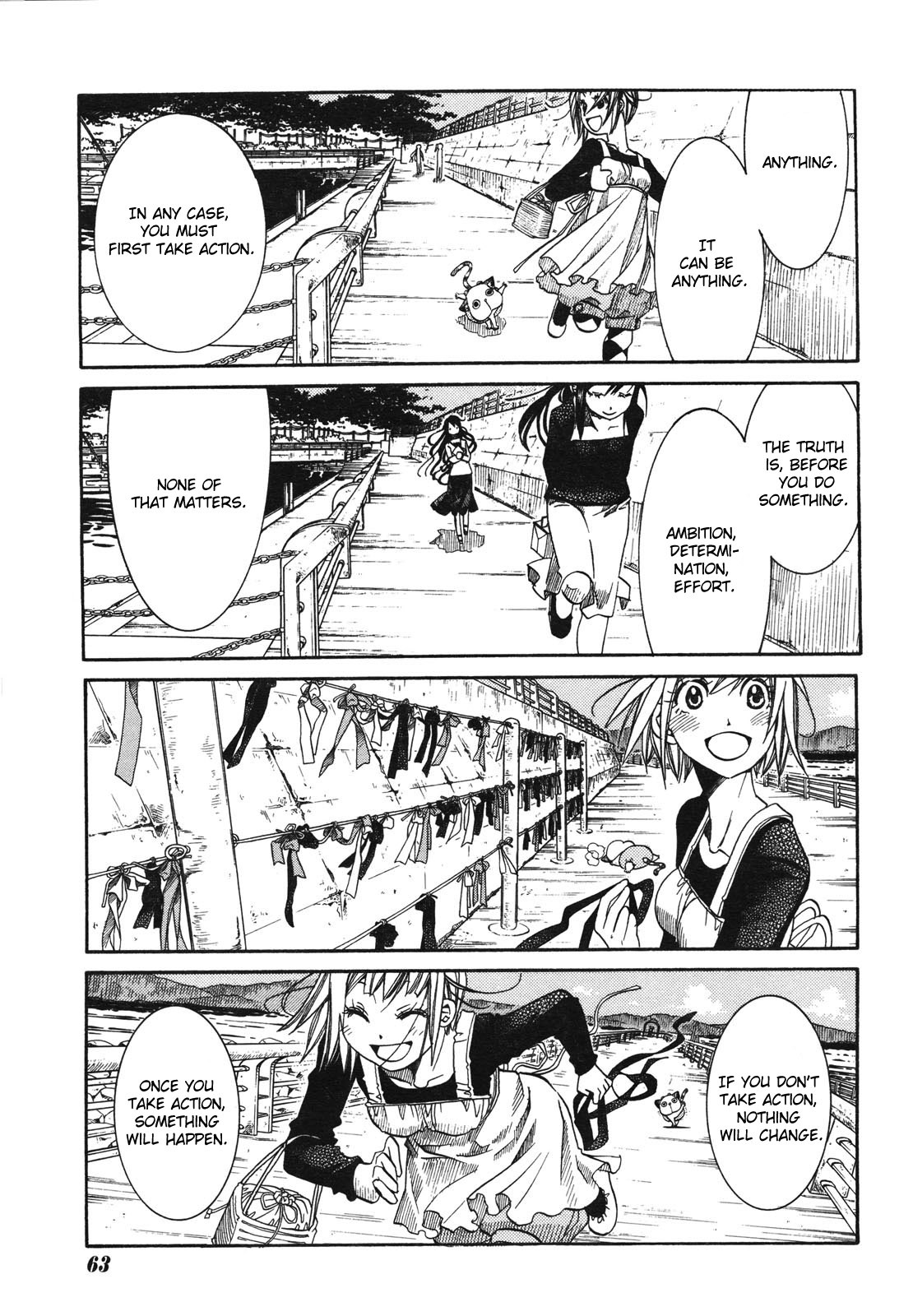Amanchu Chapter 7 page 21 - Chapter 7: Roadside Station
