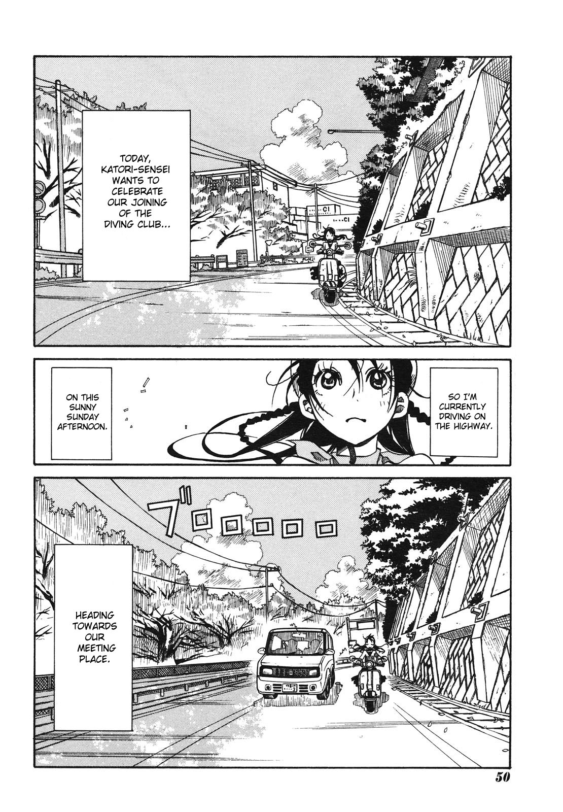 Amanchu Chapter 7 page 9 - Chapter 7: Roadside Station