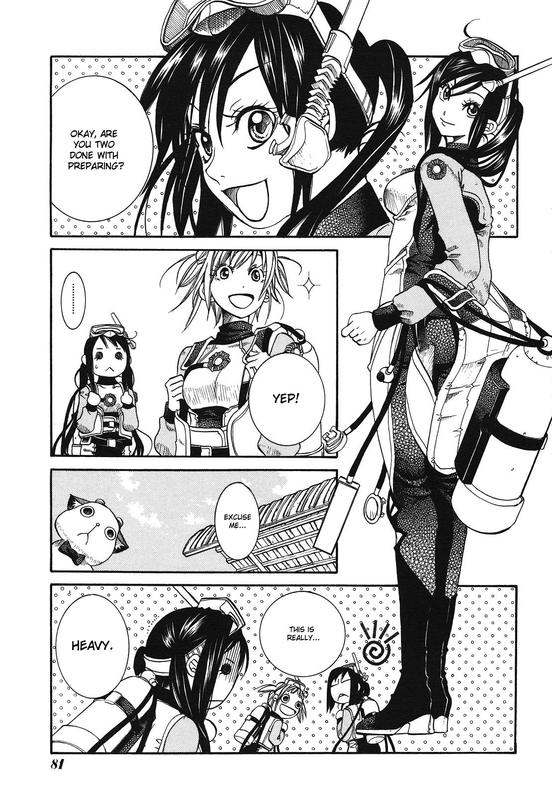 Amanchu Chapter 8 page 3 - Chapter 8: Pool Training