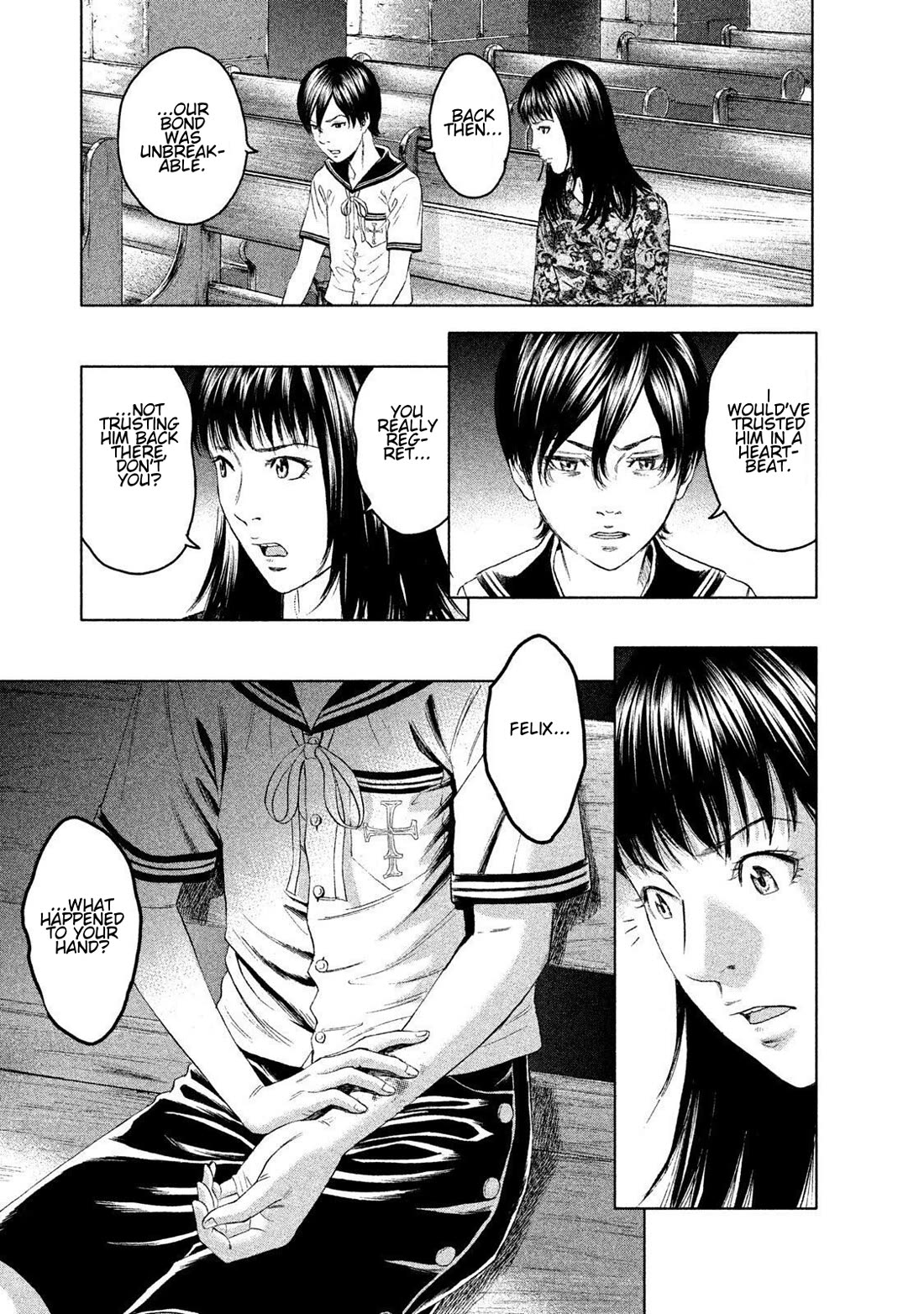 Amane Gymnasium Chapter 10 page 21 - Chapter 10: A Cornered Rat