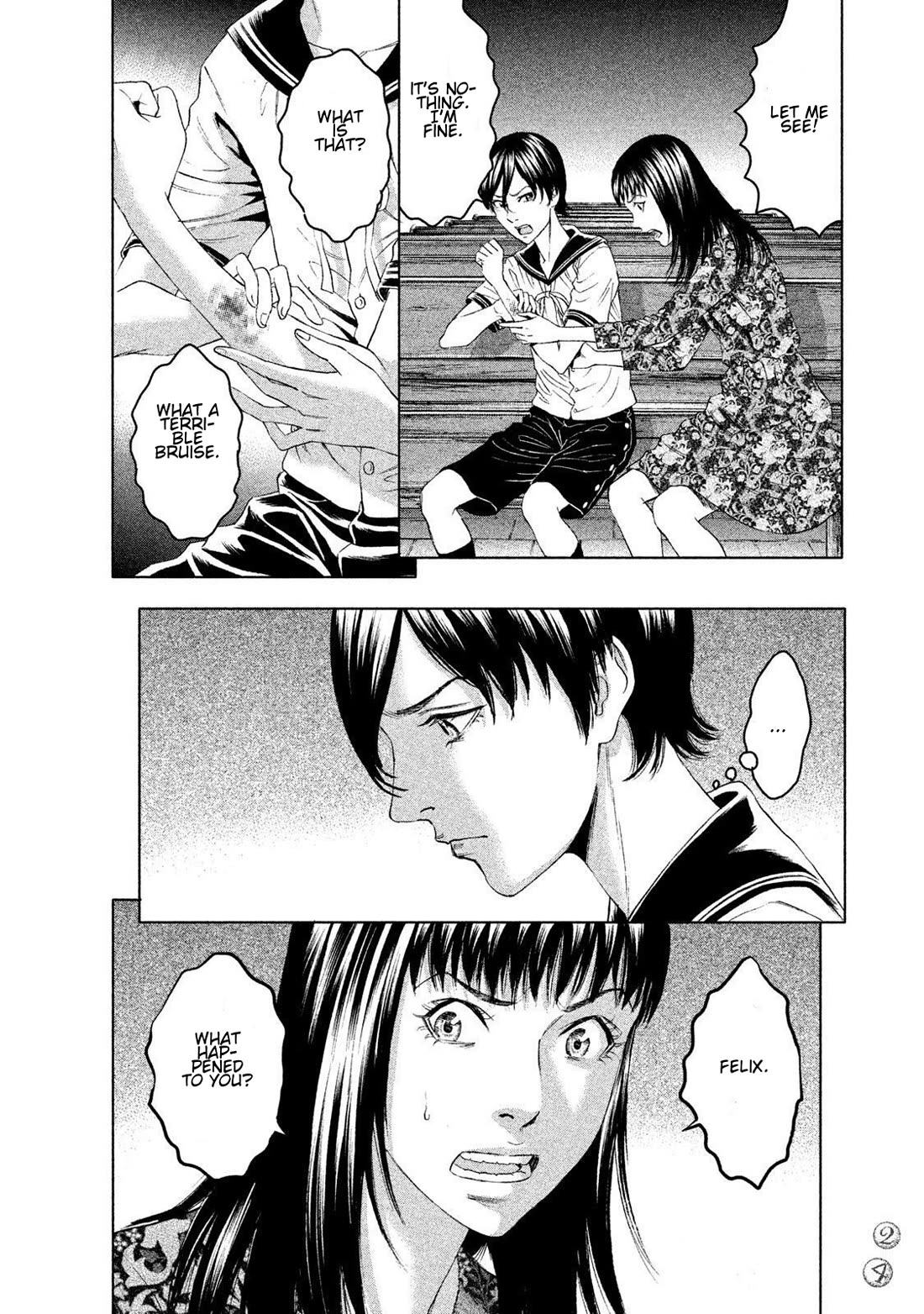 Amane Gymnasium Chapter 10 page 22 - Chapter 10: A Cornered Rat