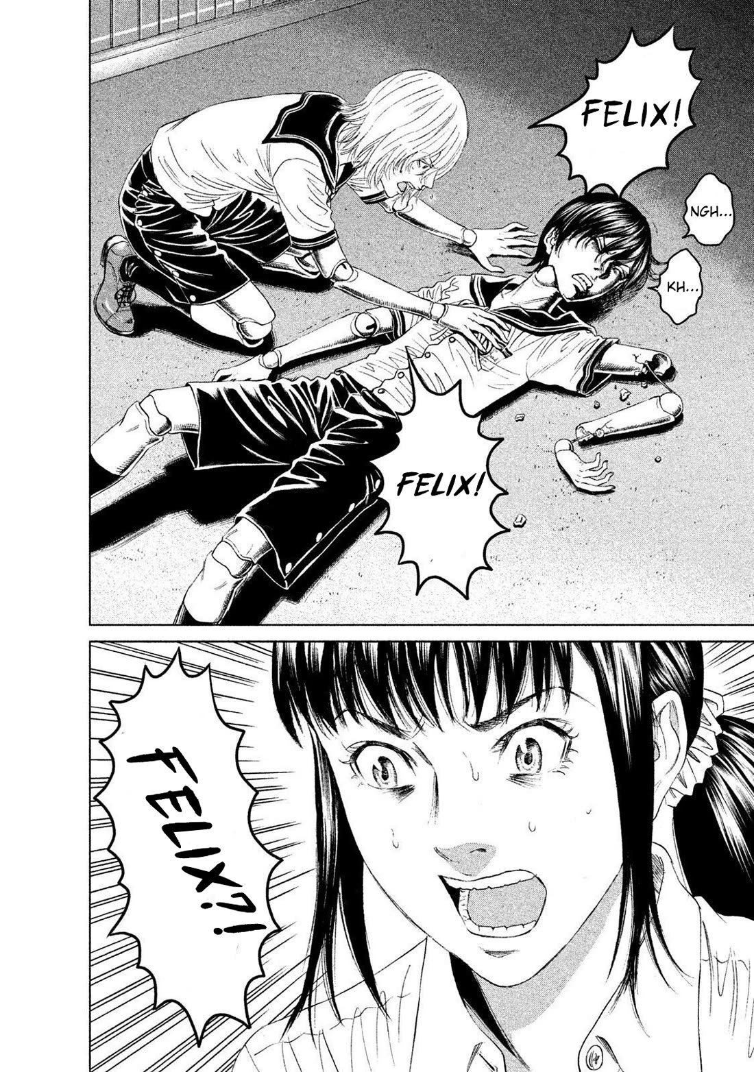 Amane Gymnasium Chapter 10 page 34 - Chapter 10: A Cornered Rat
