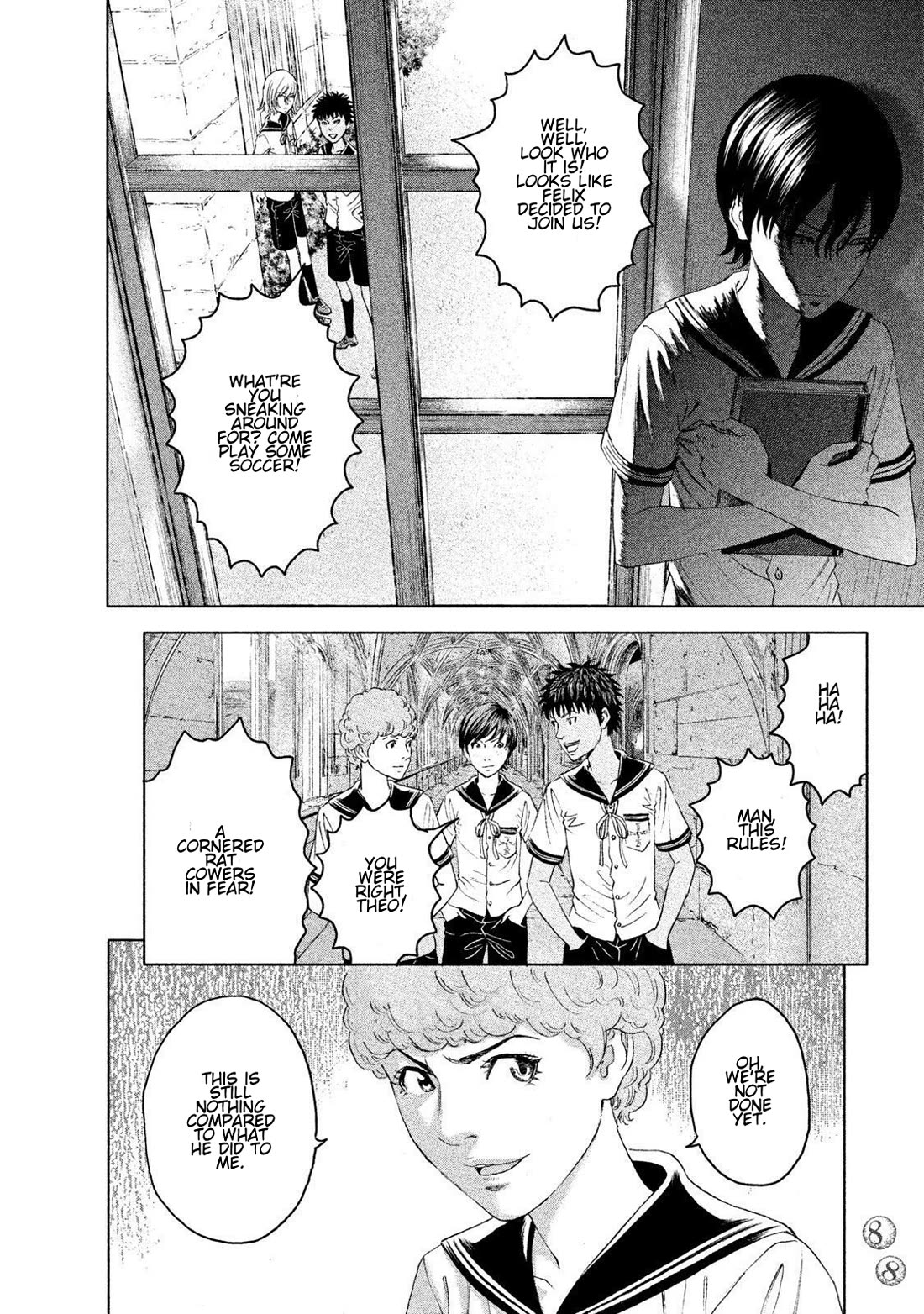 Amane Gymnasium Chapter 12 page 14 - Chapter 12: Felix's Destruction