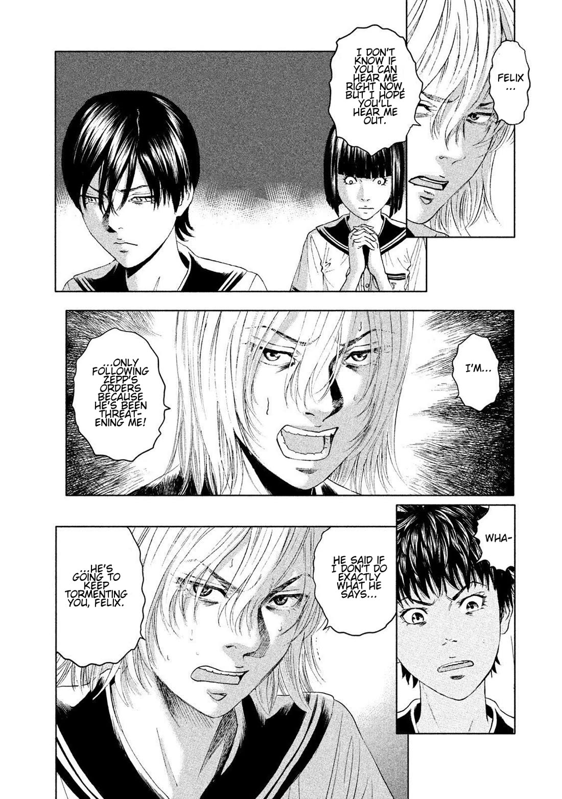 Amane Gymnasium Chapter 13 page 14 - Chapter 13: Biting a Cornered Cat