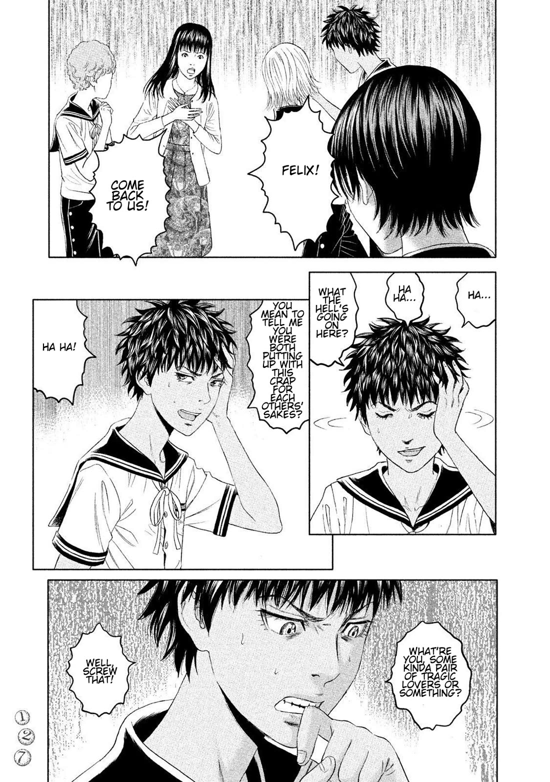 Amane Gymnasium Chapter 13 page 19 - Chapter 13: Biting a Cornered Cat
