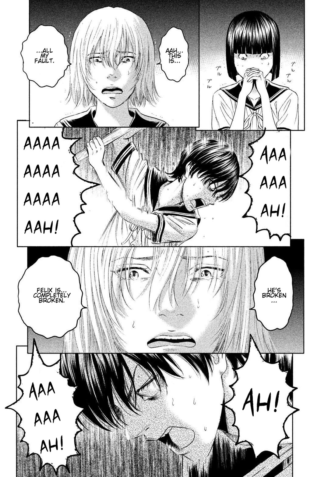 Amane Gymnasium Chapter 13 page 39 - Chapter 13: Biting a Cornered Cat
