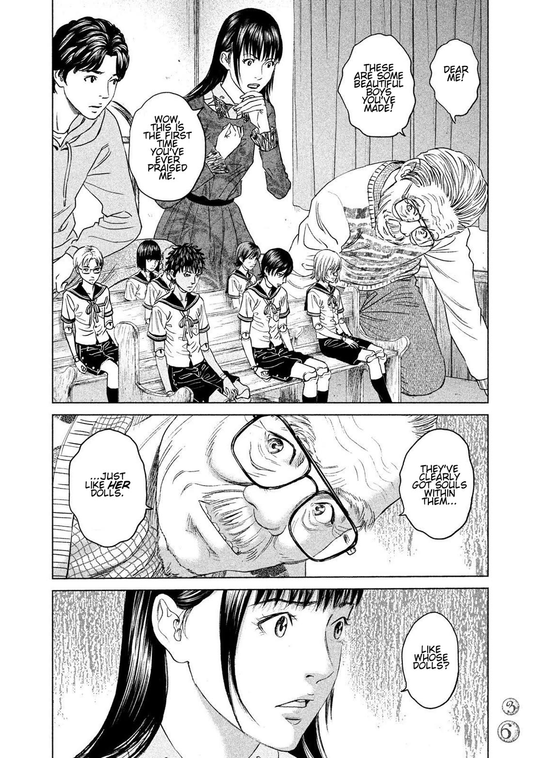Amane Gymnasium Chapter 15 page 34 - Chapter 15: Asked Out at Age 27