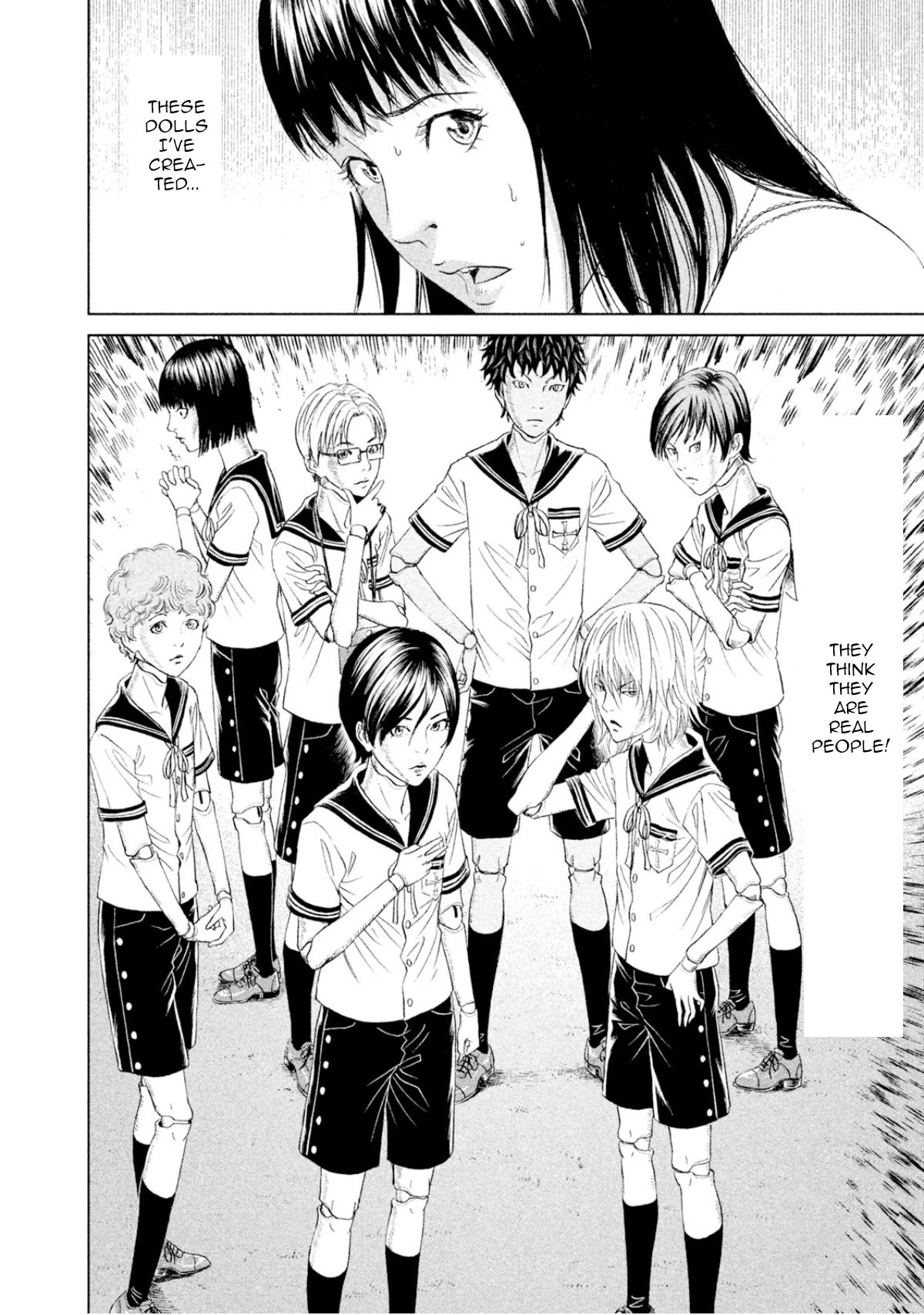 Amane Gymnasium Chapter 2 page 10 - Chapter 2: The dolls are alive?!