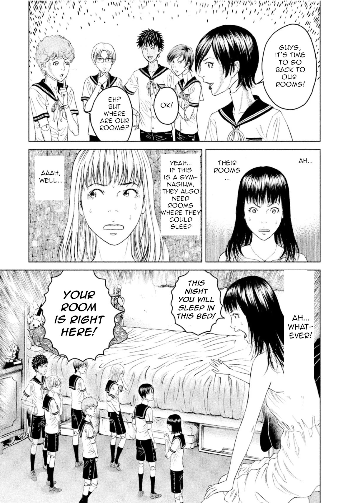Amane Gymnasium Chapter 2 page 25 - Chapter 2: The dolls are alive?!