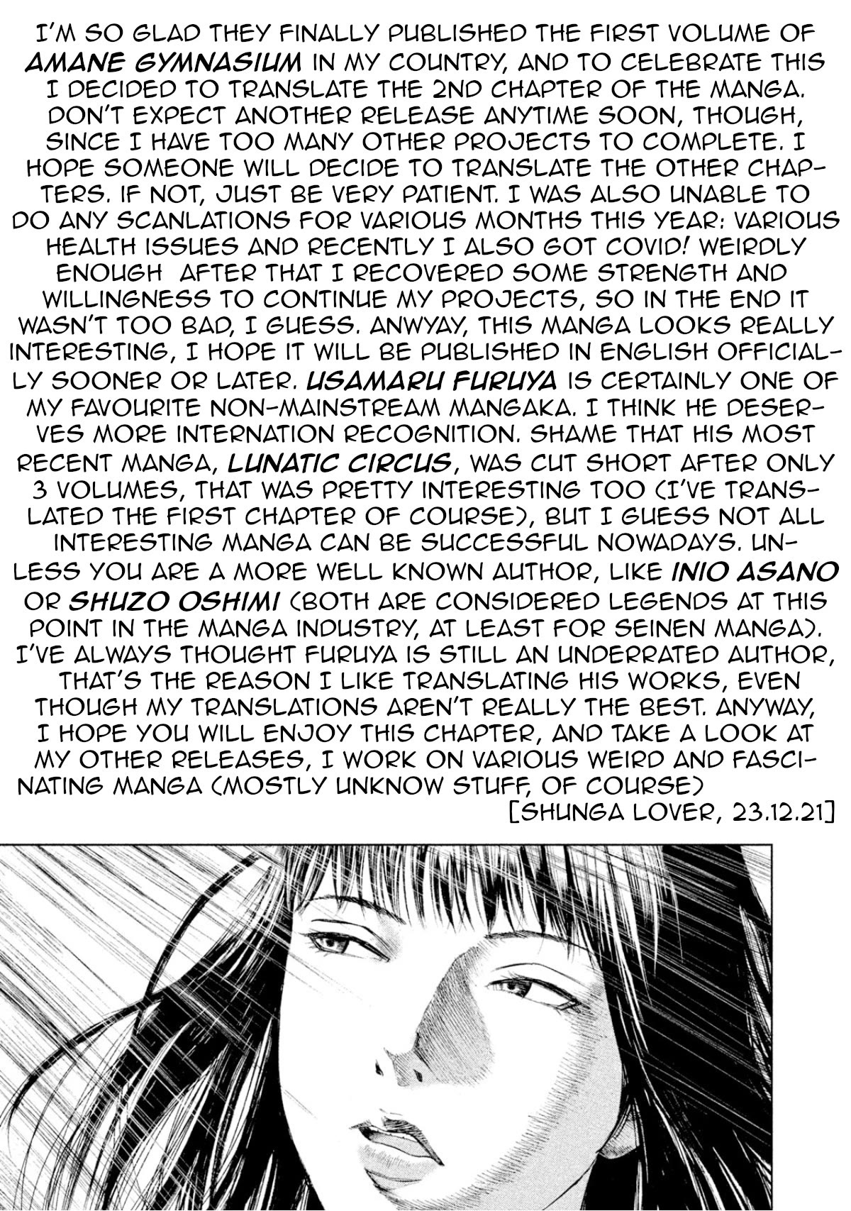 Amane Gymnasium Chapter 2 page 39 - Chapter 2: The dolls are alive?!