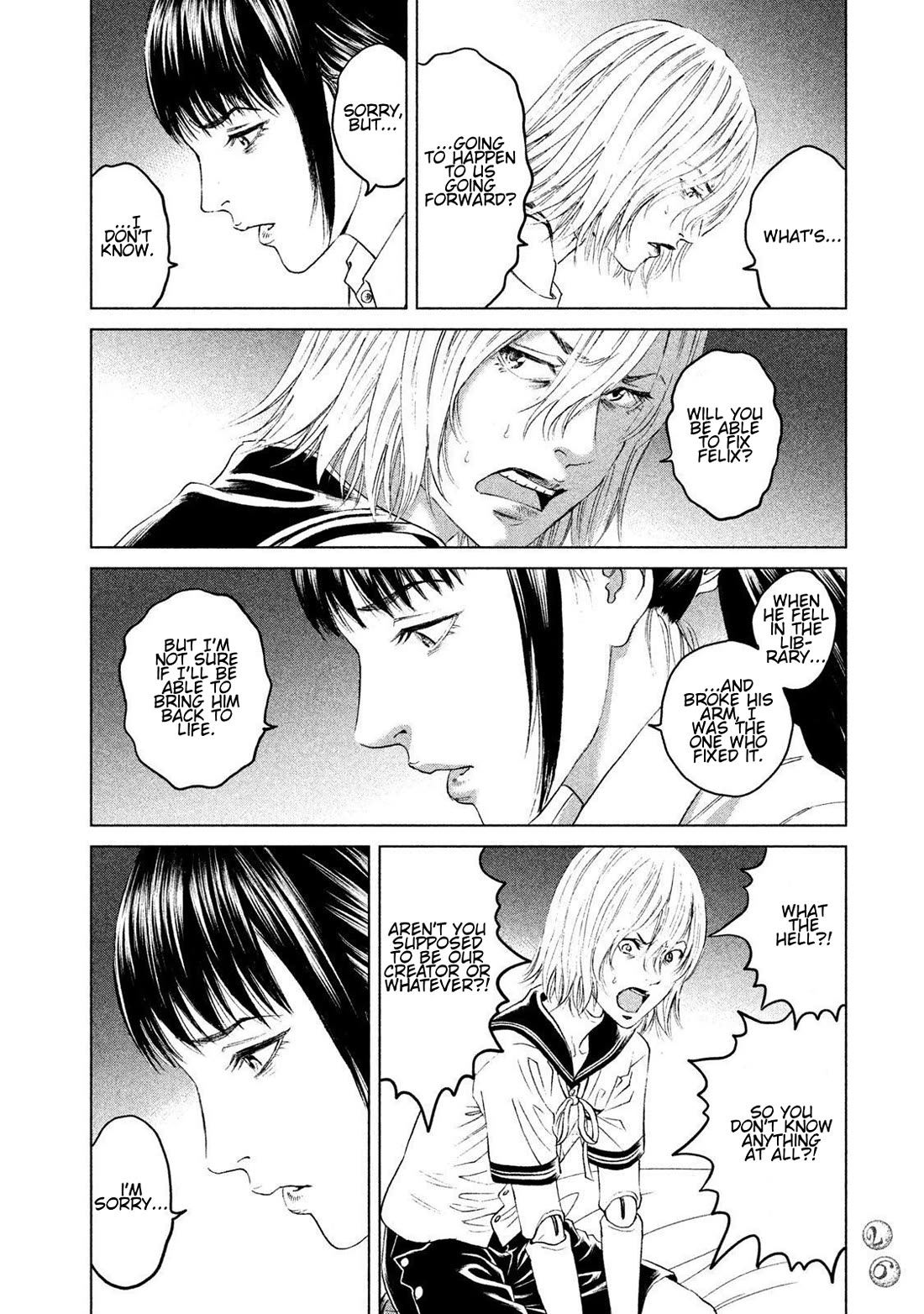 Amane Gymnasium Chapter 20 page 24 - Chapter 20: The Cruel Reality