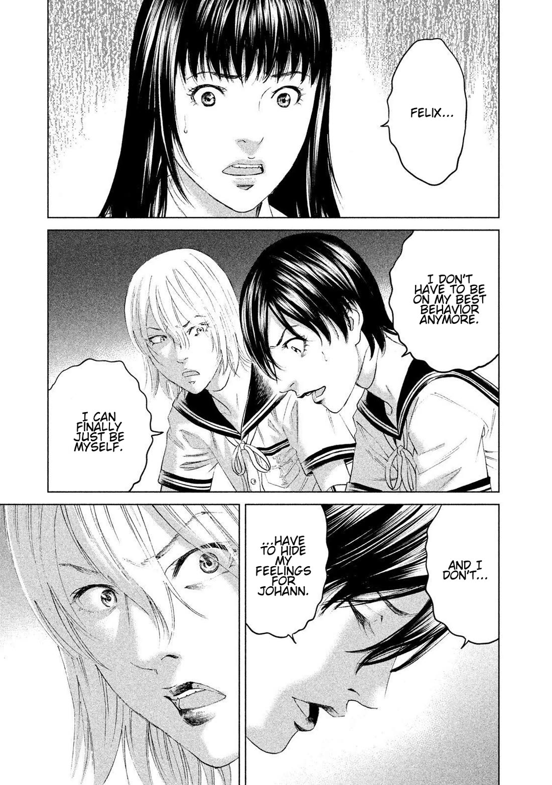 Amane Gymnasium Chapter 20 page 35 - Chapter 20: The Cruel Reality