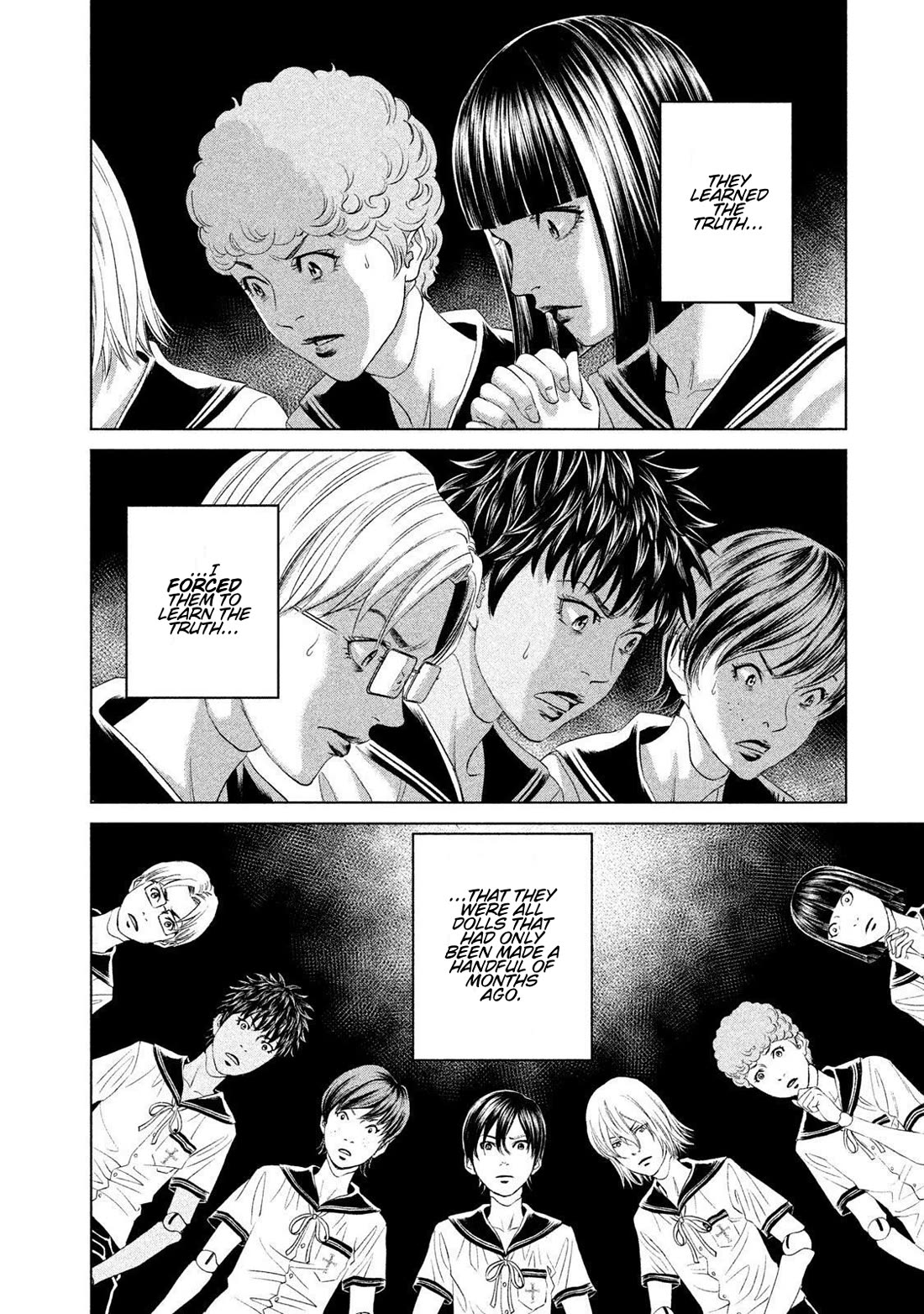 Amane Gymnasium Chapter 21 page 24 - Chapter 21: The World Beyond the Black