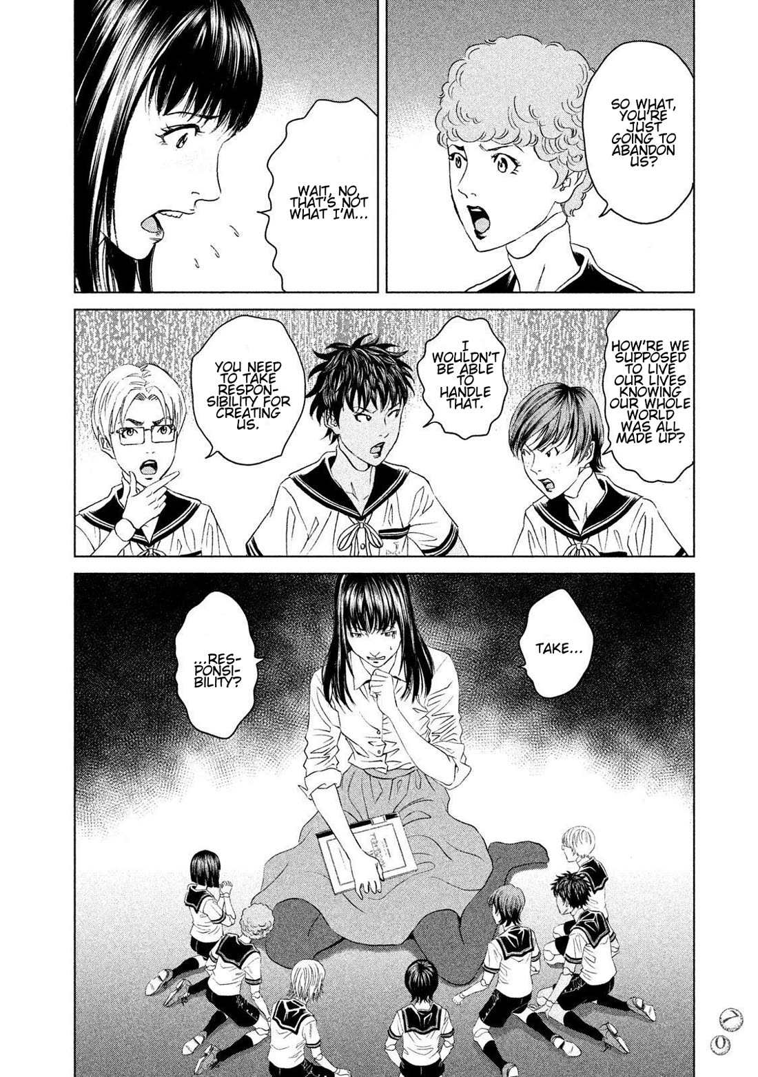 Amane Gymnasium Chapter 21 page 30 - Chapter 21: The World Beyond the Black