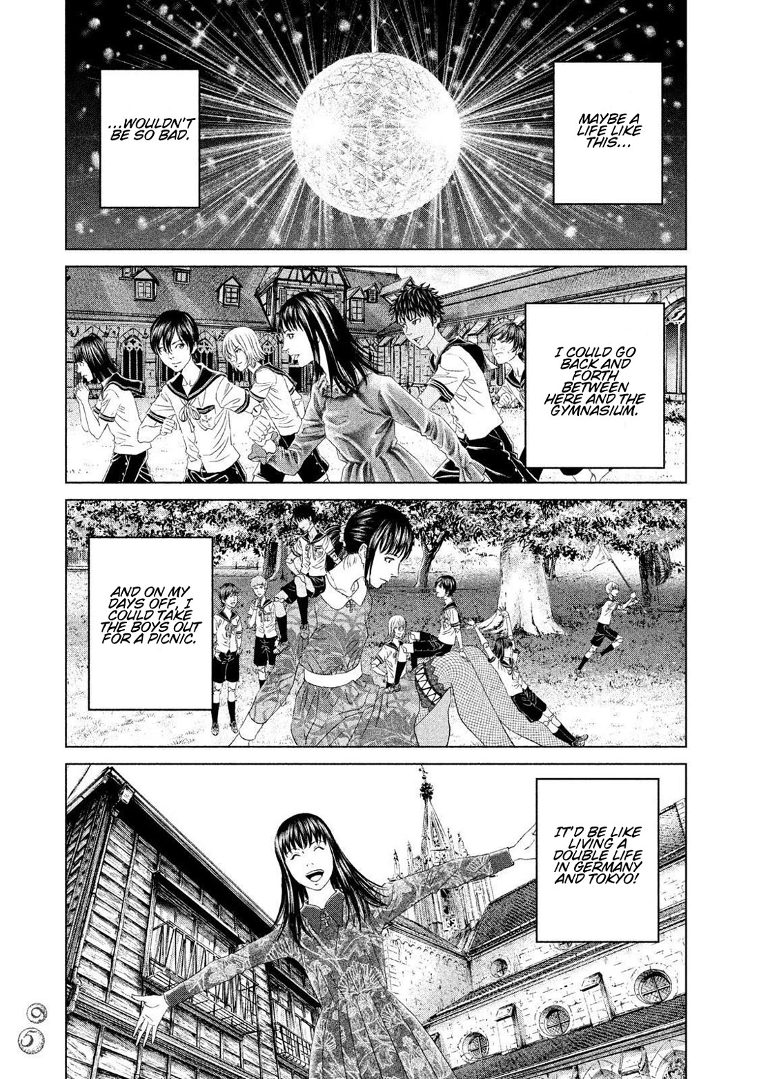 Amane Gymnasium Chapter 22 page 21 - Chapter 22: Tokyo Story
