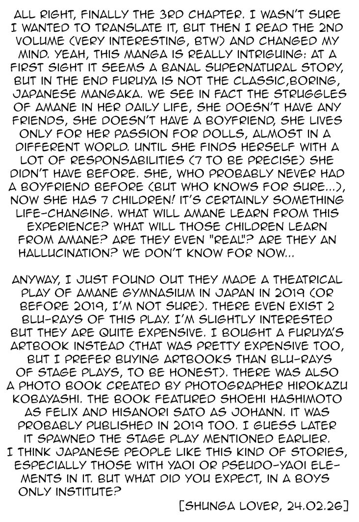 Amane Gymnasium Chapter 3 page 38 - Chapter 3