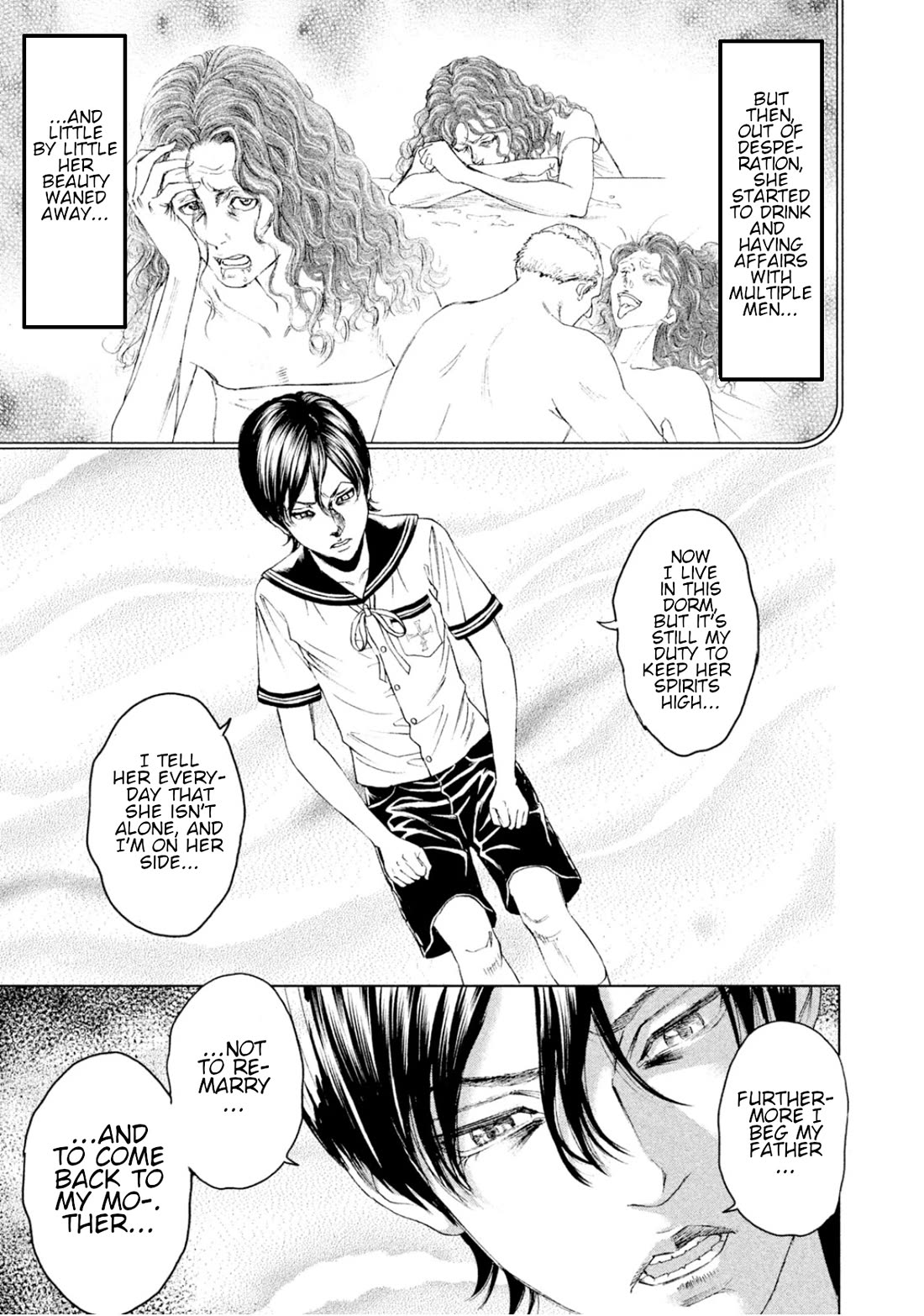 Amane Gymnasium Chapter 7 page 23 - Chapter 7: Felix' inner darkness