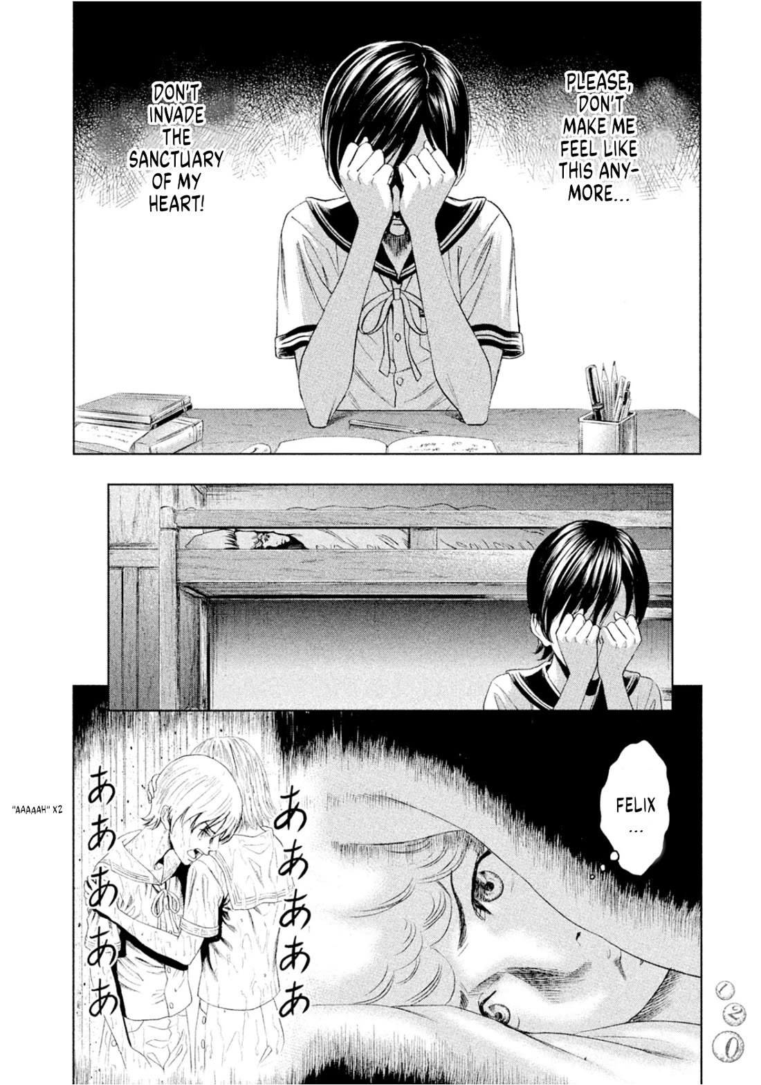 Amane Gymnasium Chapter 8 page 12 - Chapter 8: A heart that crumbles down