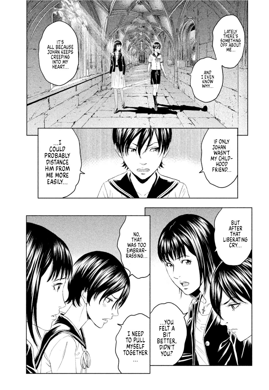 Amane Gymnasium Chapter 8 page 14 - Chapter 8: A heart that crumbles down