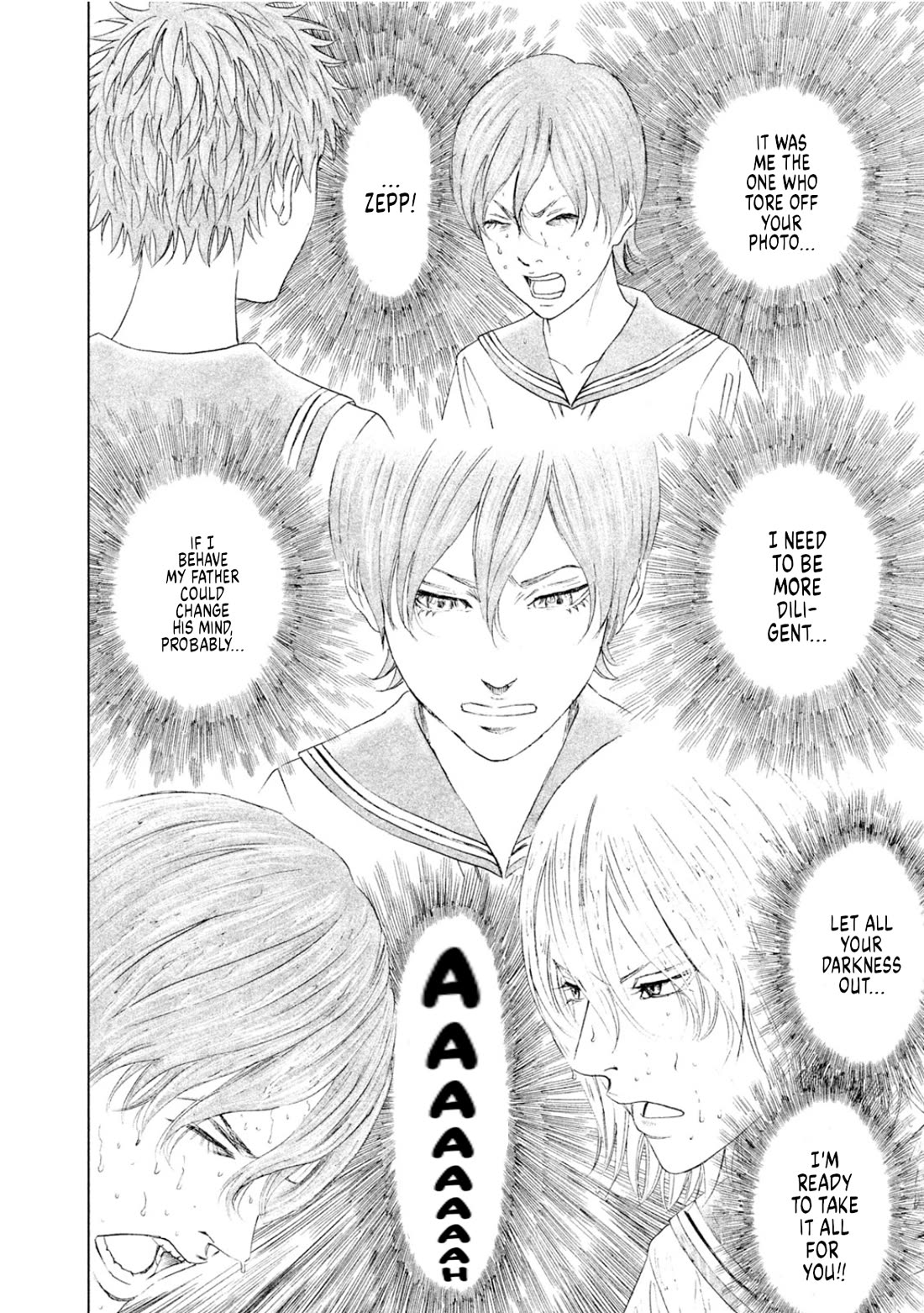 Amane Gymnasium Chapter 8 page 2 - Chapter 8: A heart that crumbles down