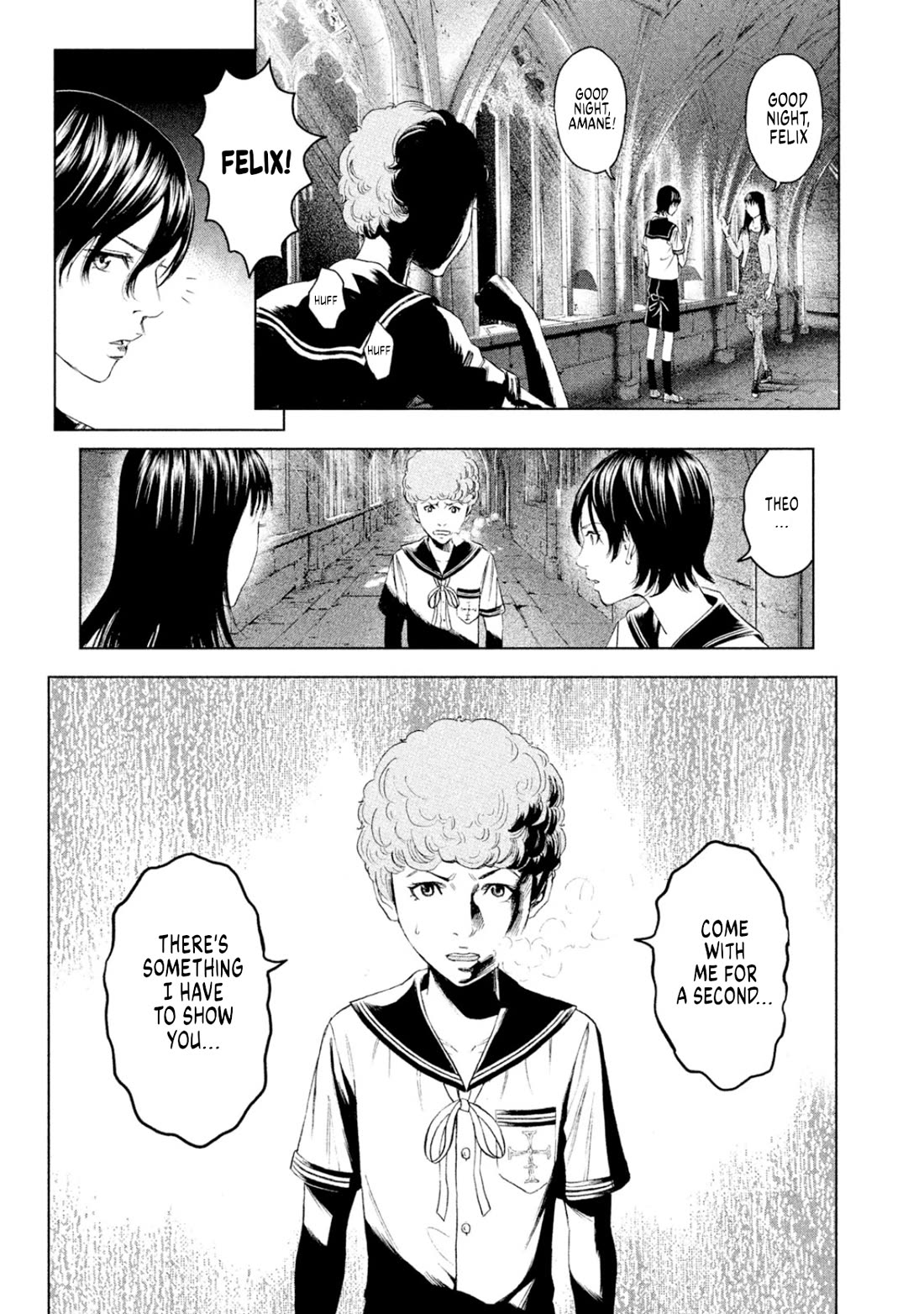 Amane Gymnasium Chapter 8 page 25 - Chapter 8: A heart that crumbles down