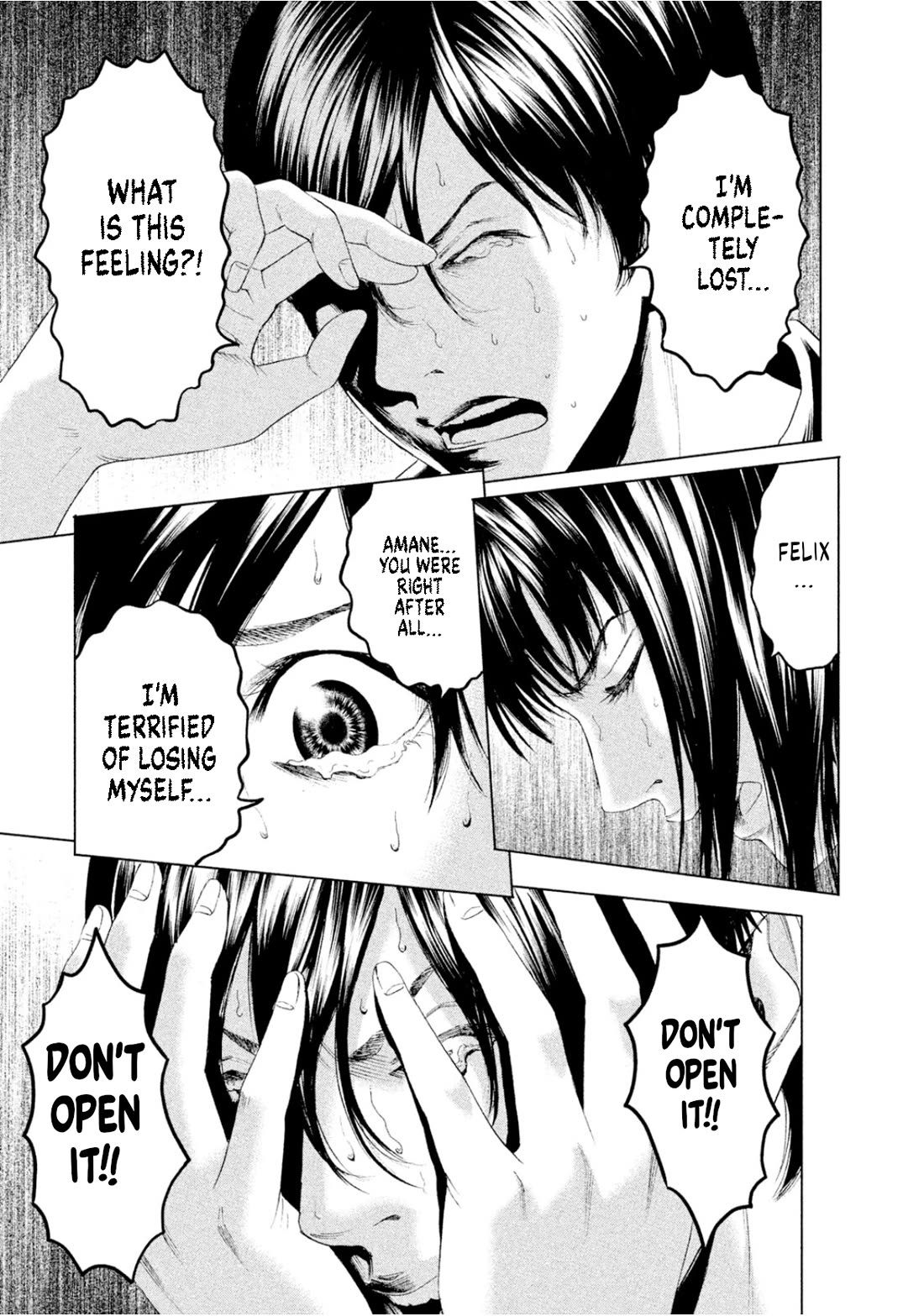 Amane Gymnasium Chapter 8 page 37 - Chapter 8: A heart that crumbles down