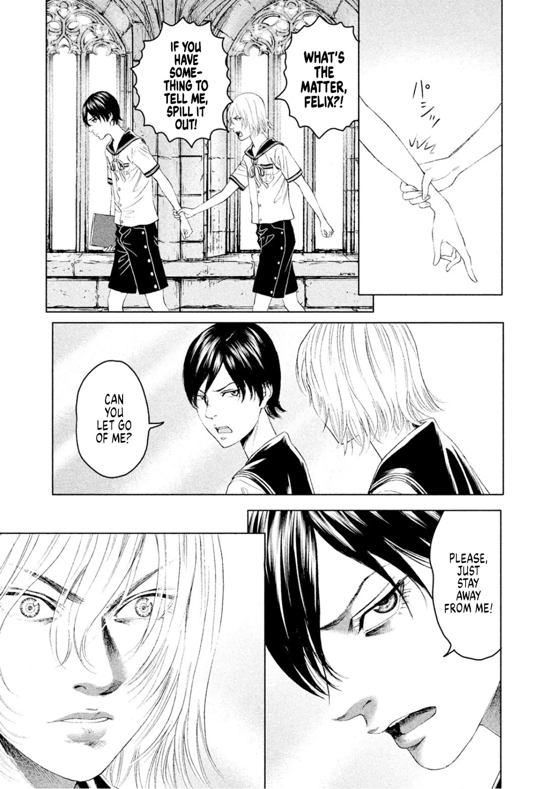 Amane Gymnasium Chapter 9 page 10 - Chapter 9: Johan's secret