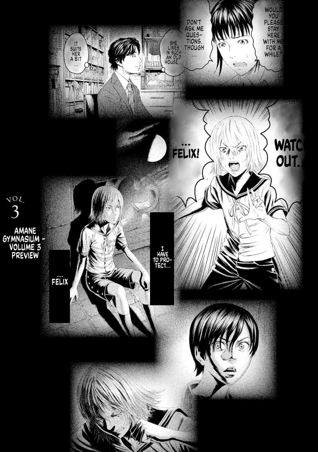 Amane Gymnasium Chapter 9 page 46 - Chapter 9: Johan's secret
