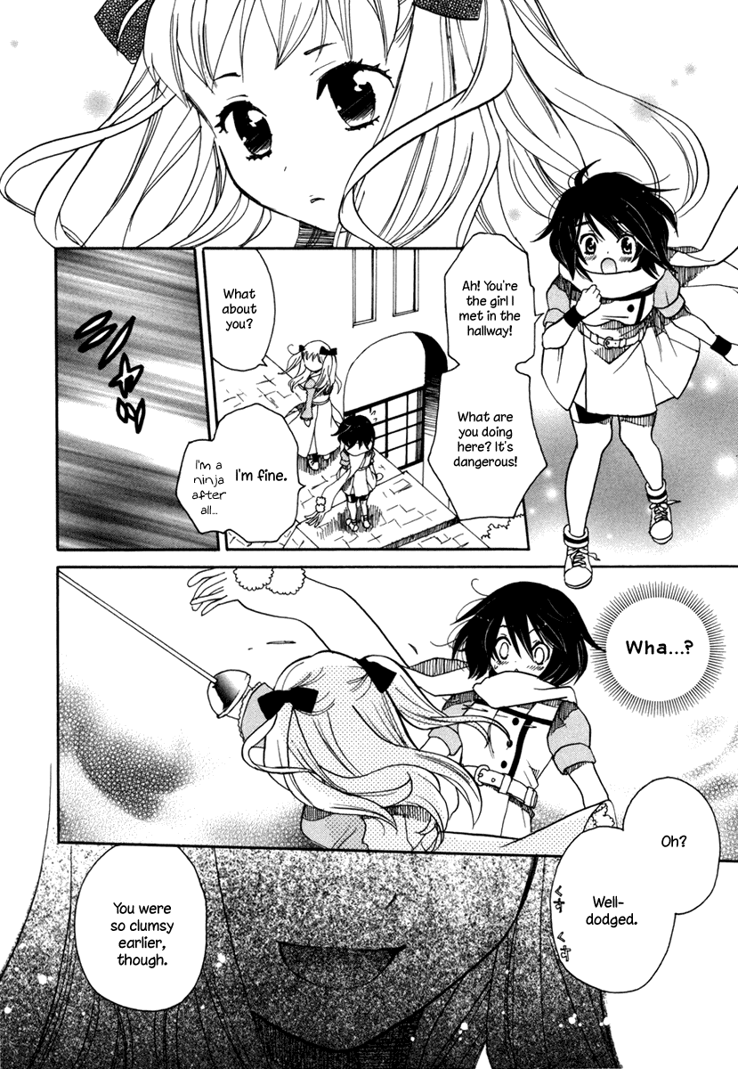 Amanin Shoujo Azuki Chapter 3.2 page 18 - Chapter 3 v2 : Three Mysterious Girls!?