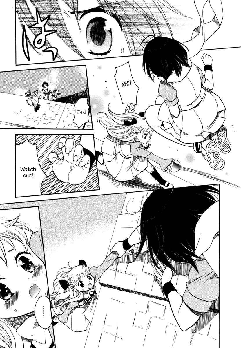 Amanin Shoujo Azuki Chapter 3.2 page 21 - Chapter 3 v2 : Three Mysterious Girls!?
