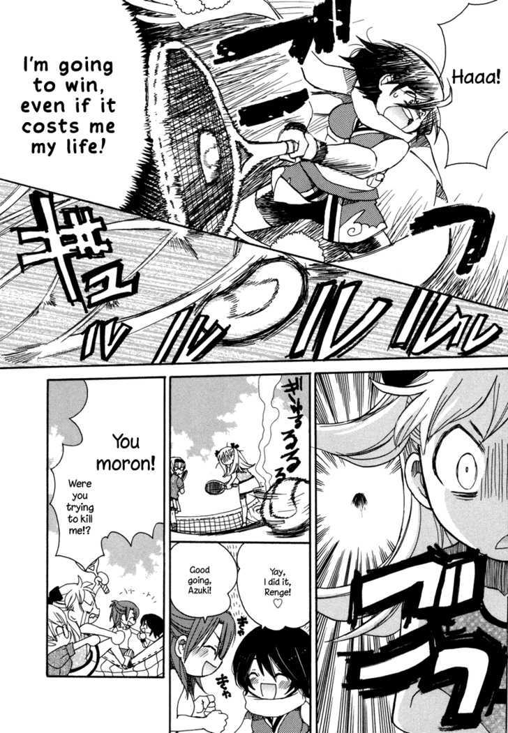 Amanin Shoujo Azuki Chapter 4 page 14 - Chapter 4 : Aim for the Ace!