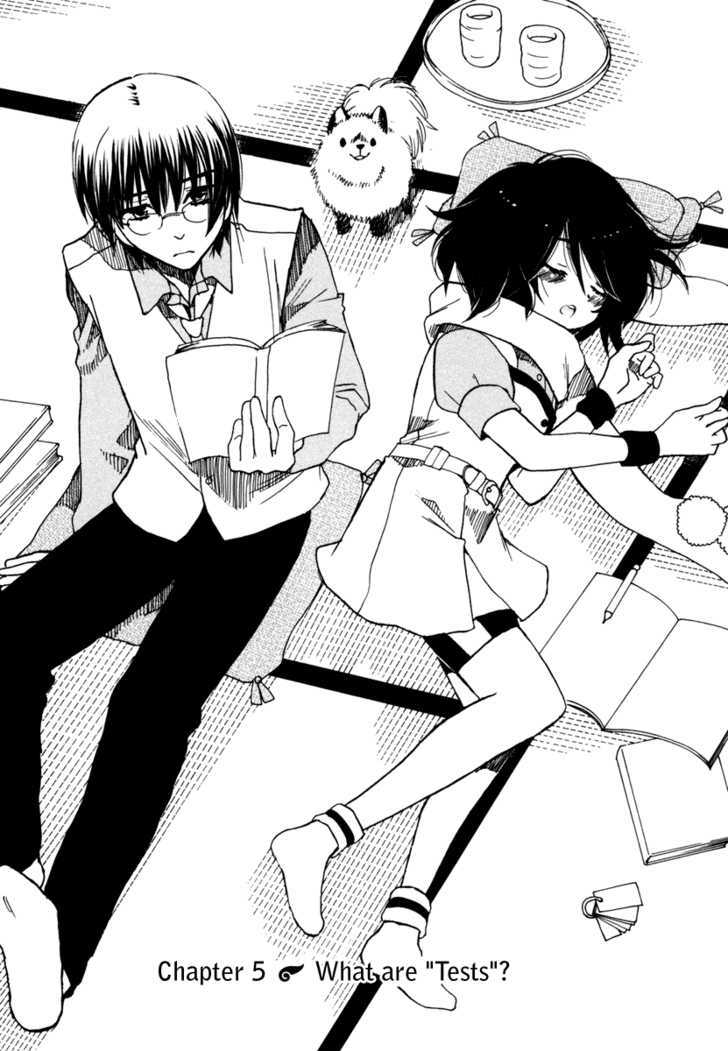 Amanin Shoujo Azuki Chapter 5 page 1 - Chapter 5 : What are "Tests"?