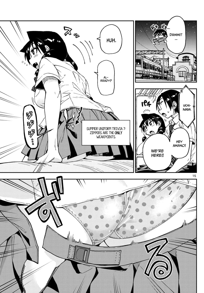 Amano Megumi wa Suki Darake! Chapter 121 page 15 - Chapter 121: Summer uniforms today