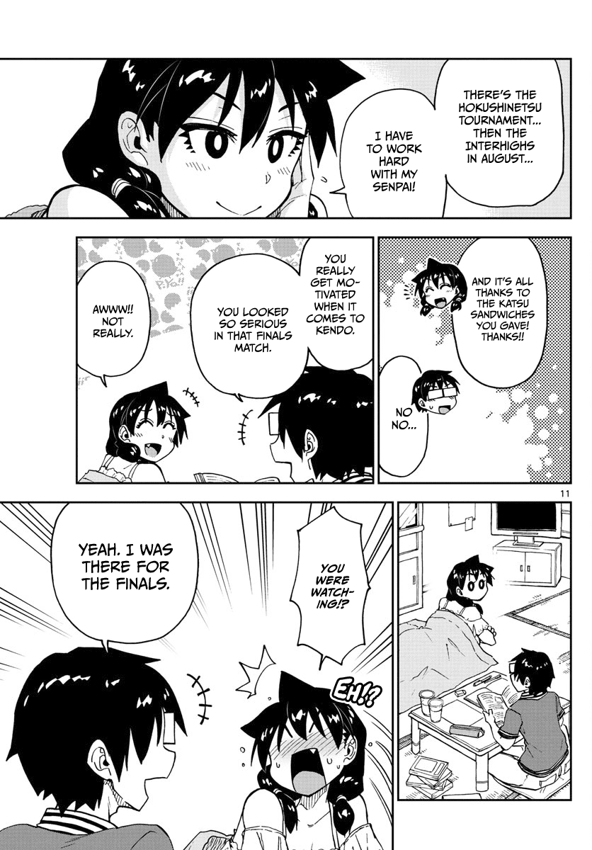 Amano Megumi wa Suki Darake! Chapter 124 page 11 - Chapter 124: The whole time