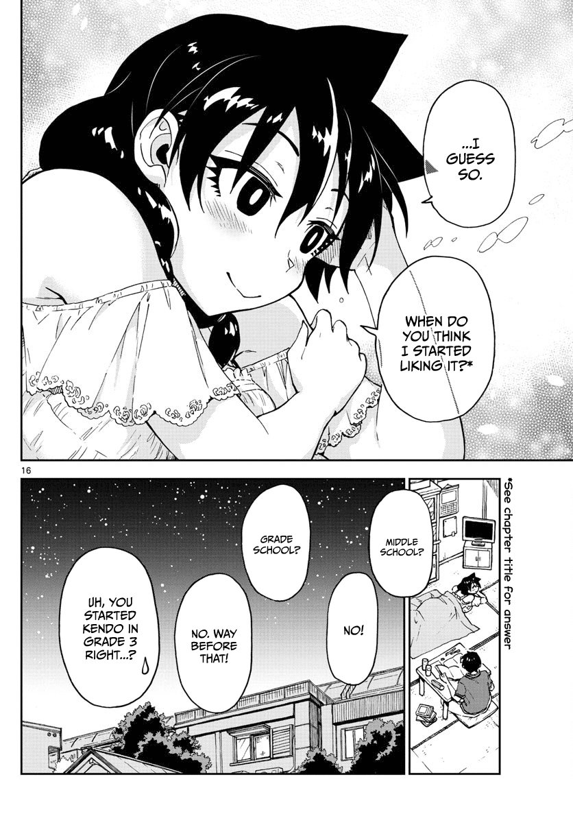 Amano Megumi wa Suki Darake! Chapter 124 page 16 - Chapter 124: The whole time