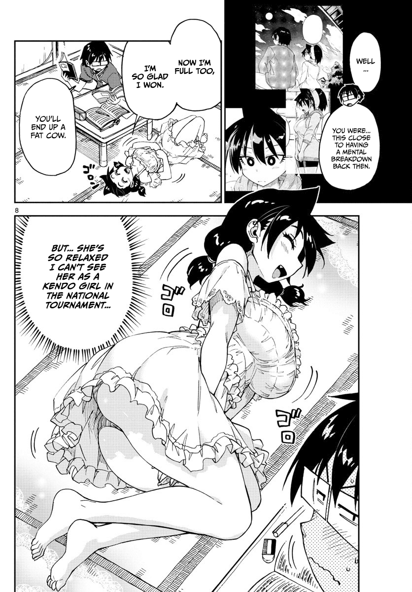 Amano Megumi wa Suki Darake! Chapter 124 page 8 - Chapter 124: The whole time