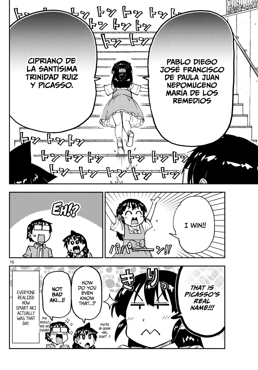 Amano Megumi wa Suki Darake! Chapter 127 page 16 - Chapter 127: Red light green light