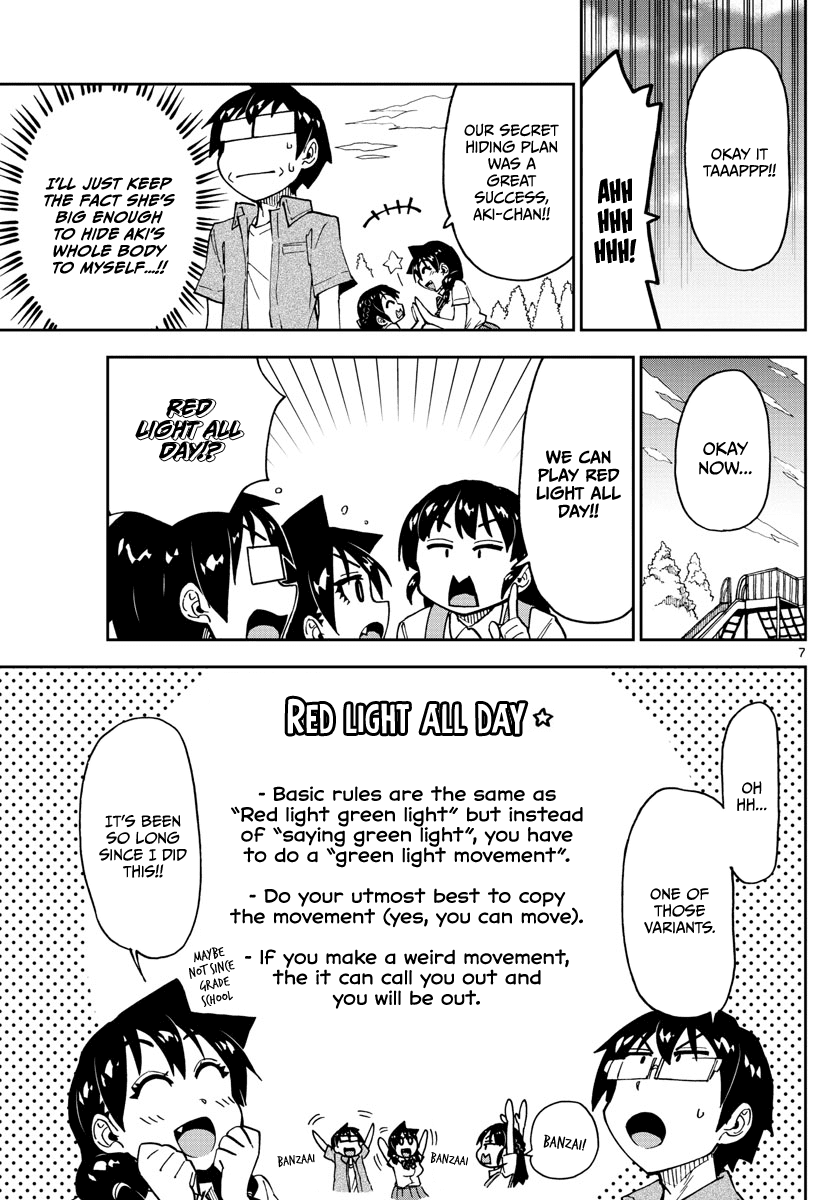 Amano Megumi wa Suki Darake! Chapter 127 page 7 - Chapter 127: Red light green light
